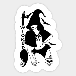 Wicked witch Sticker